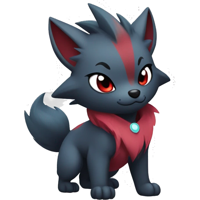 Chibi Zorua-Zoroark emoji