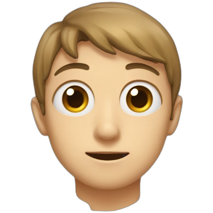 caca avec des yeux mignon emoji
