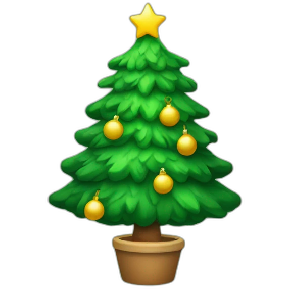 Christmas tree emoji