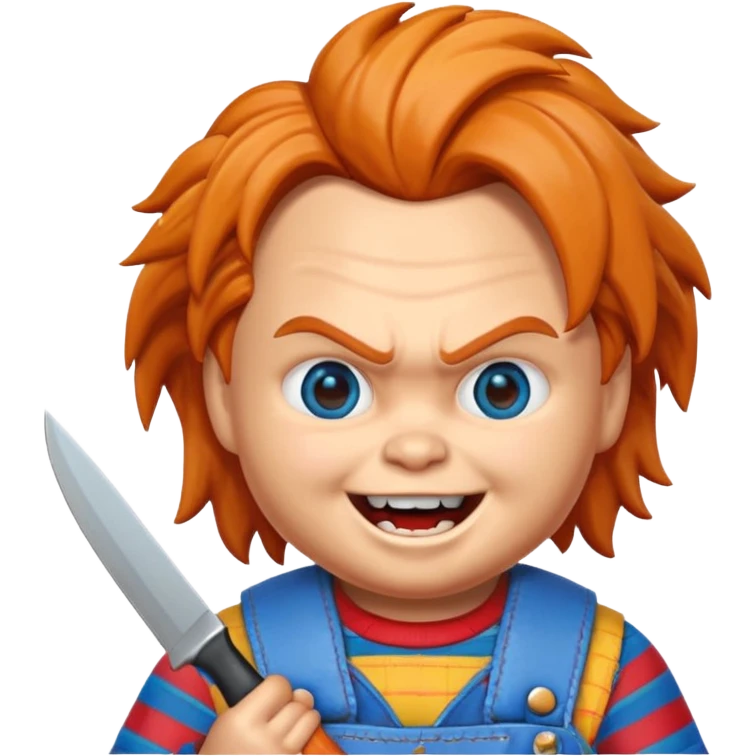 Un emojin de chuky emoji