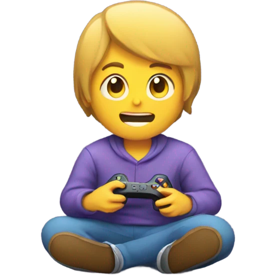 Person Playing videogames emoji