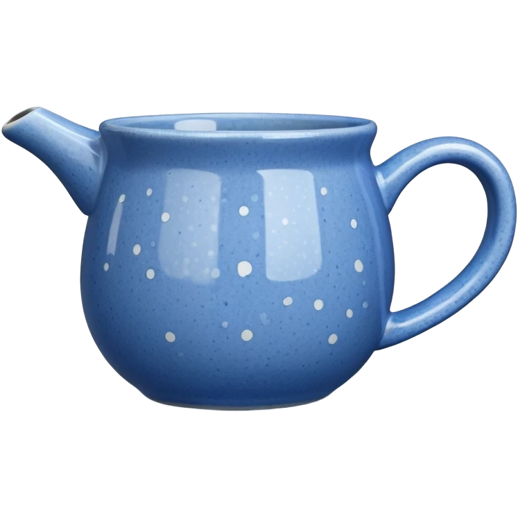 speckled blue mug emoji