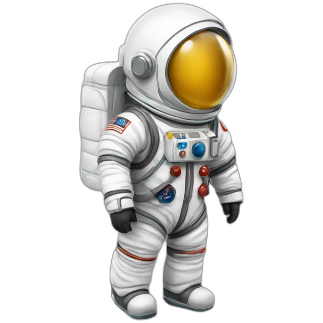 Coeur astronaute emoji