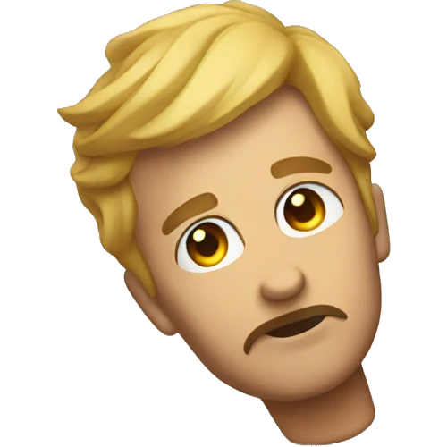 Lying on floor  emoji