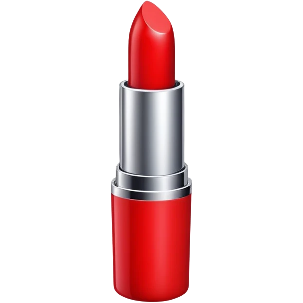 Lipstick in red color emoji