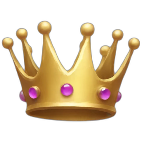 Glitched crown tboi emoji