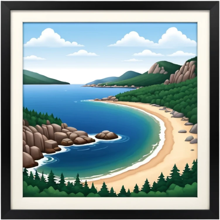 acadia national park emoji