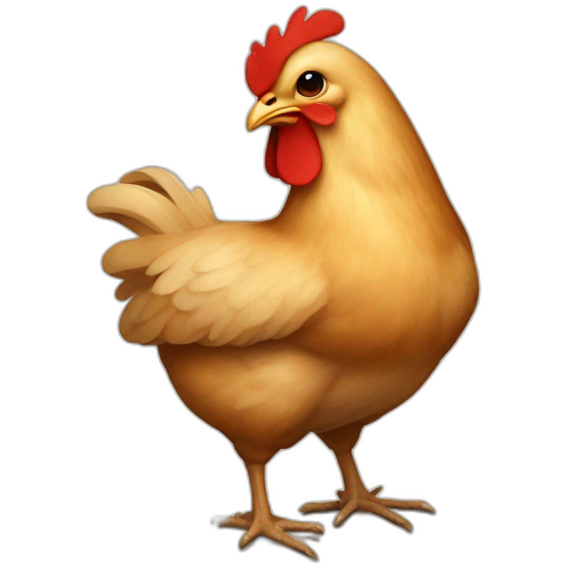 chicken crossed out with an red x emoji