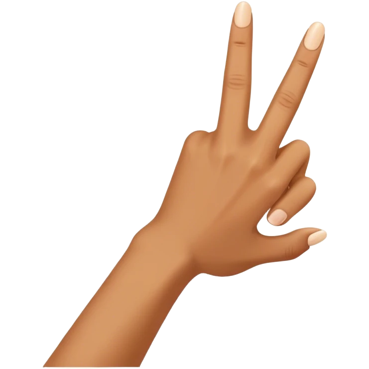 Finger flicking motion emoji