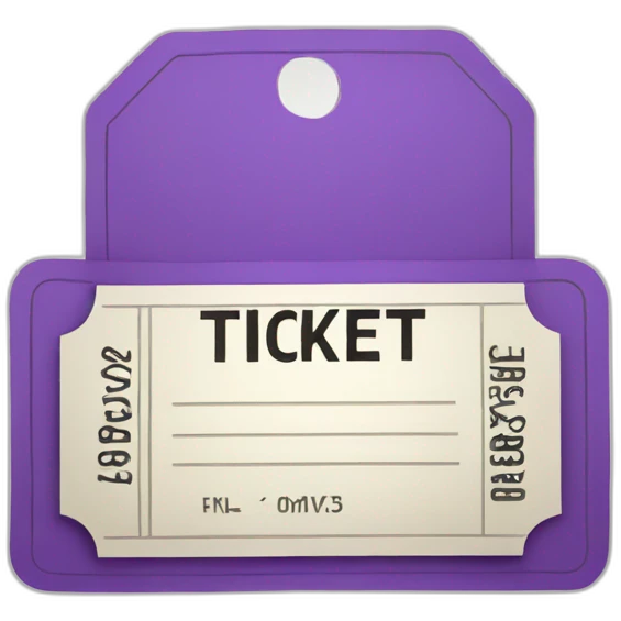 ticket emoji
