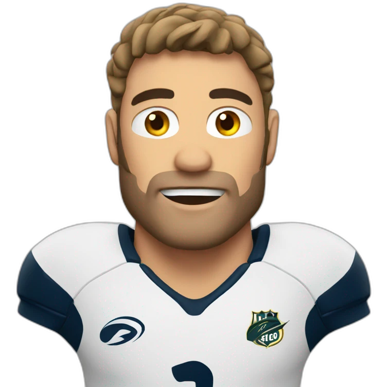 Rugbyman emoji