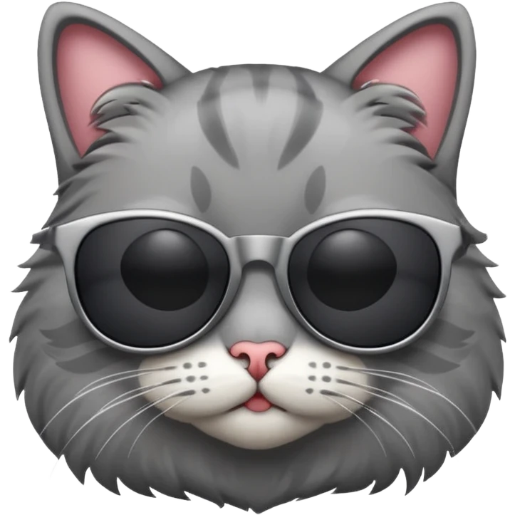 Cat wearing sunglasses emoji