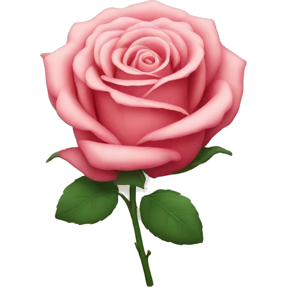 An rose emoji