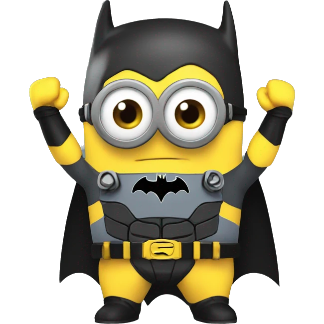 Minion batman emoji