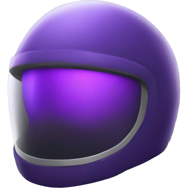 purple halo helmet emoji