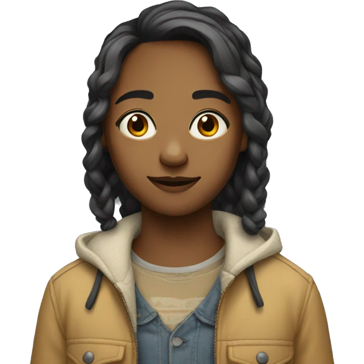 девочка недовольная emoji