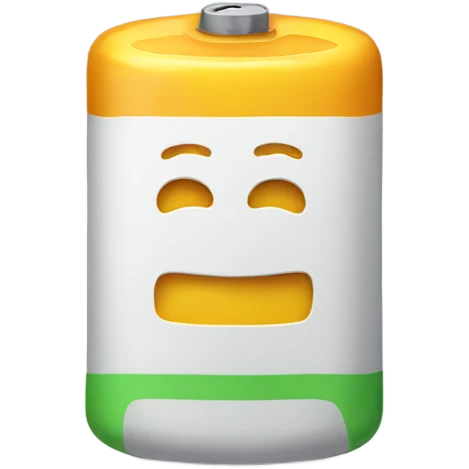 low battery emoji