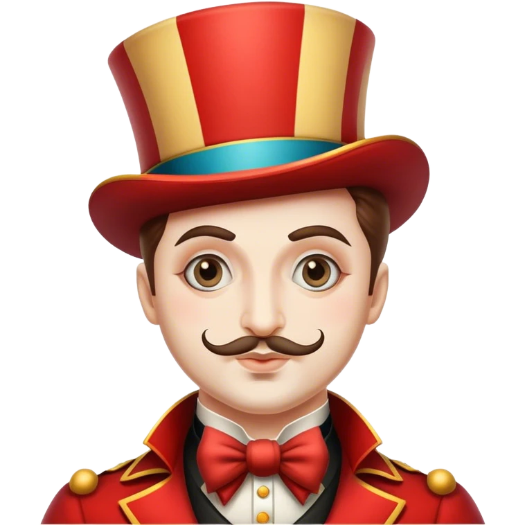 Vintage circus ringmaster emoji