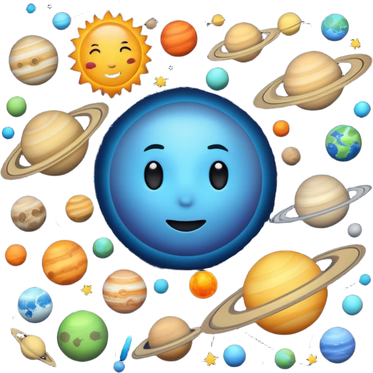  solar system emoji