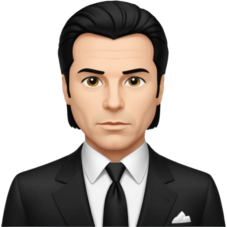 John Travolta as Vincent Vega in Pulp Fiction emoji
