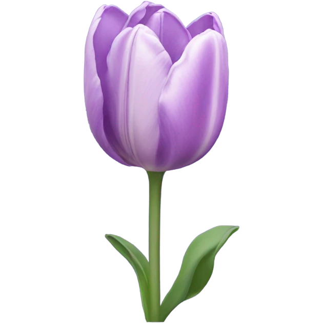 tuilip  in lavendar color emoj emoji