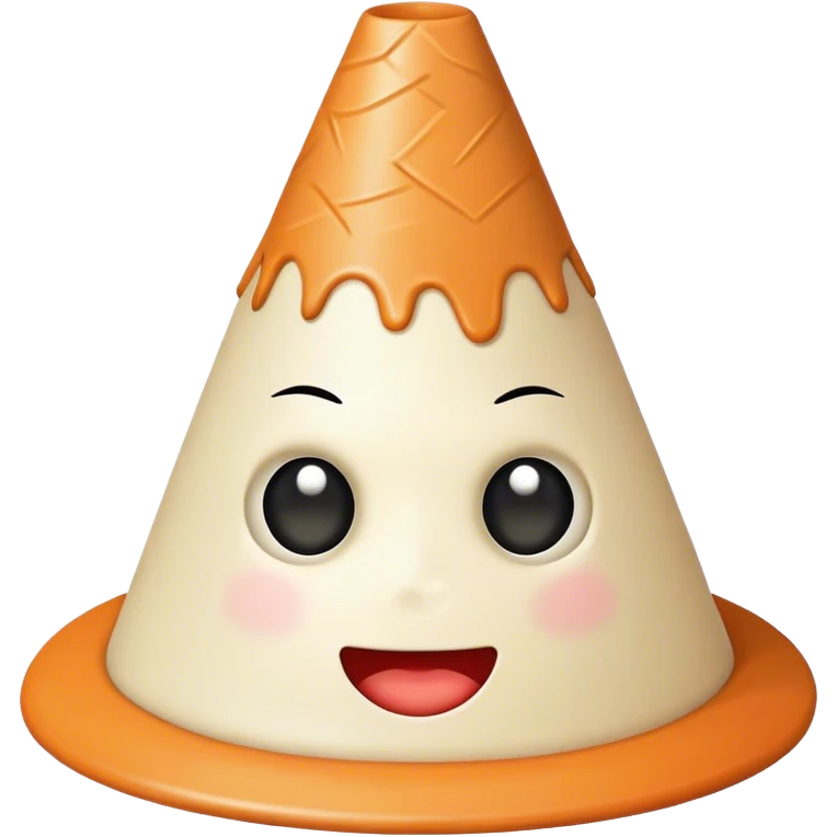 Cone head emoji