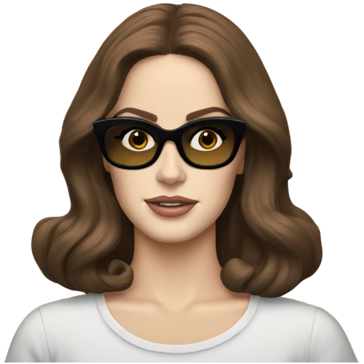 Lana del ray glasses  emoji