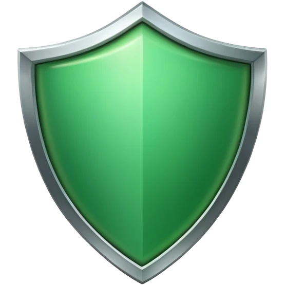 Simple Green shield emoji
