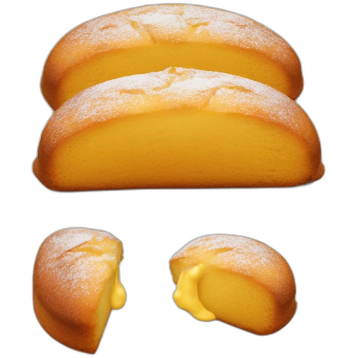 madeleine cake emoji