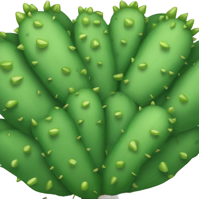 round Nopal emoji