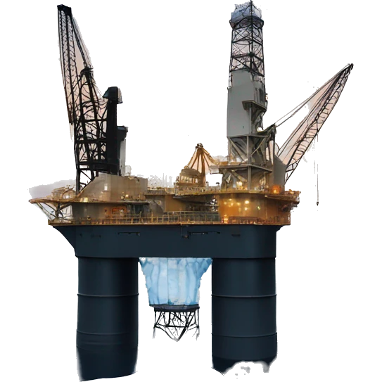 oil rig in antarctica emoji