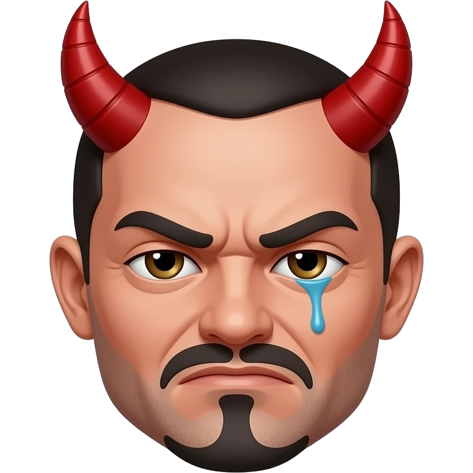 Emoji face  demon disgusted emoji
