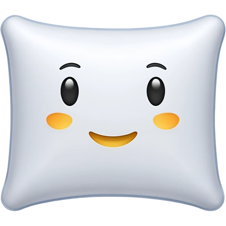 pillow inflatable emoji
