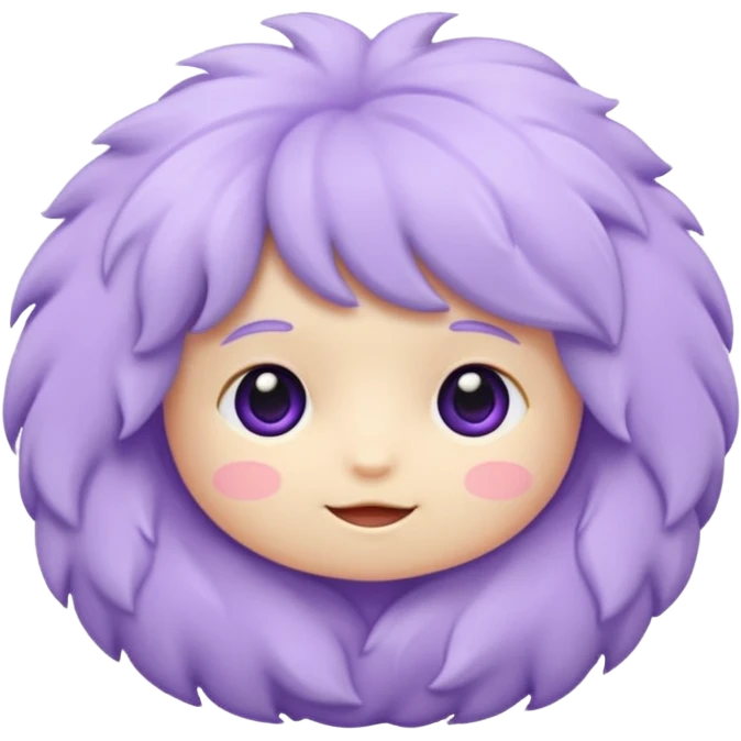 Cute purple girly things emoji