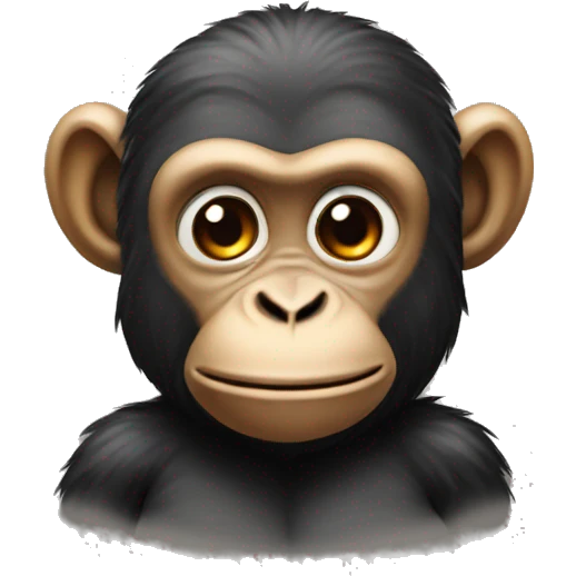 Balloon monkey gorilla  emoji