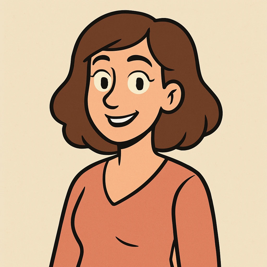 a single modern friendly woman with simple background emoji