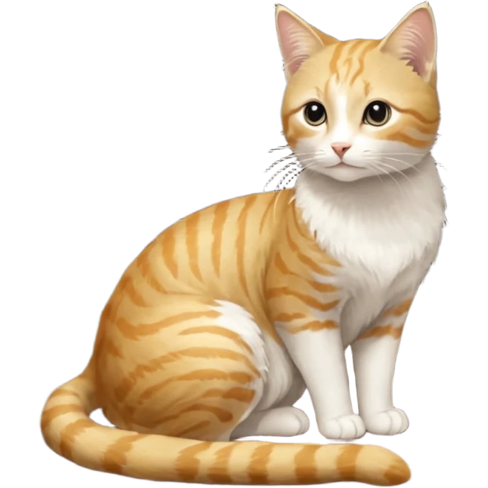 Бенгальская кошка на шкафу emoji