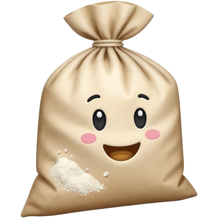 open flour bag emoji