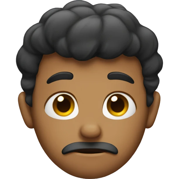 Someone who is moody emoji