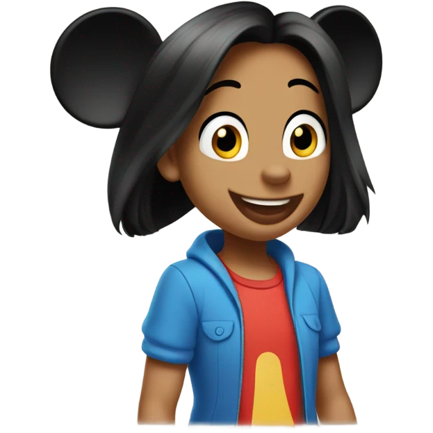 Mickey Mouse club house emoji