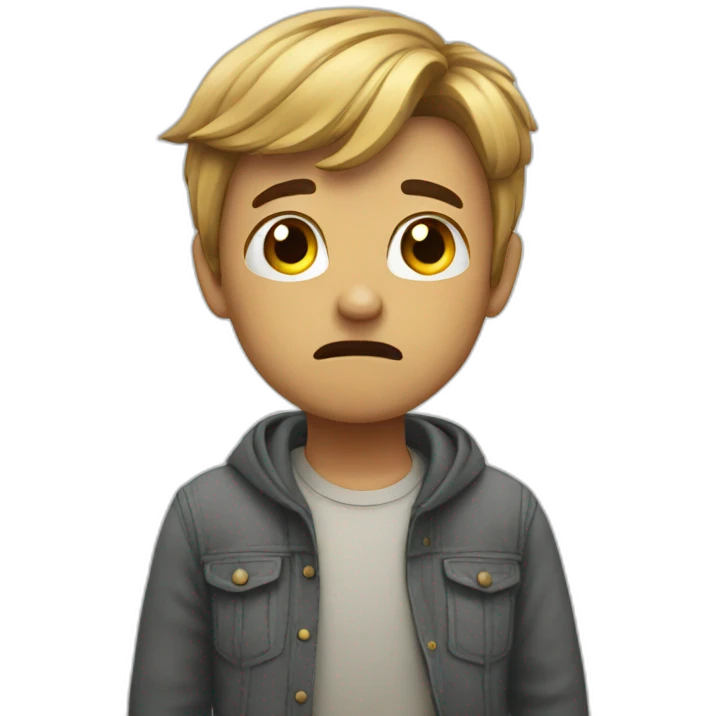 Anxious emoji