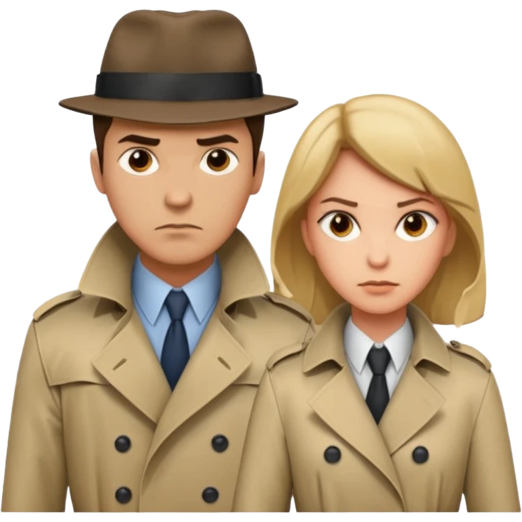 show they're detectives please  emoji