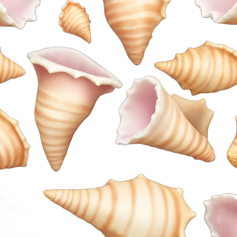 Conch shell emoji