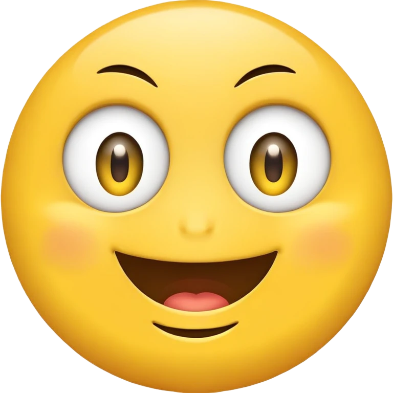 smile face with rolling eyes emoji