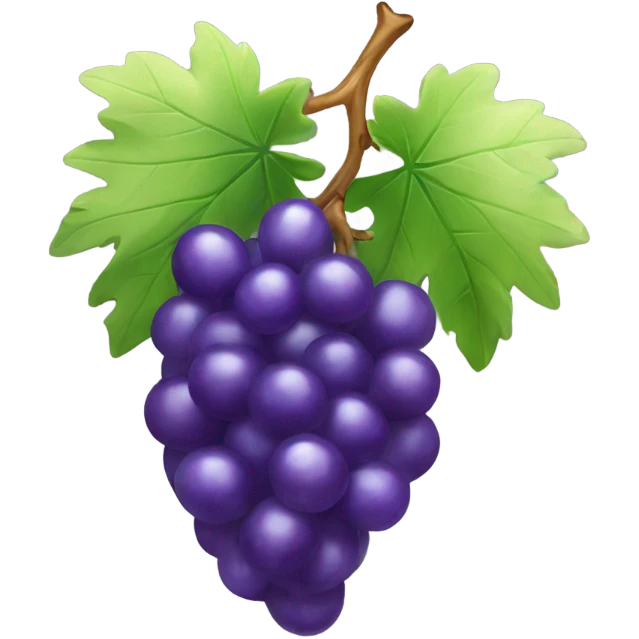 glass grapes emoji