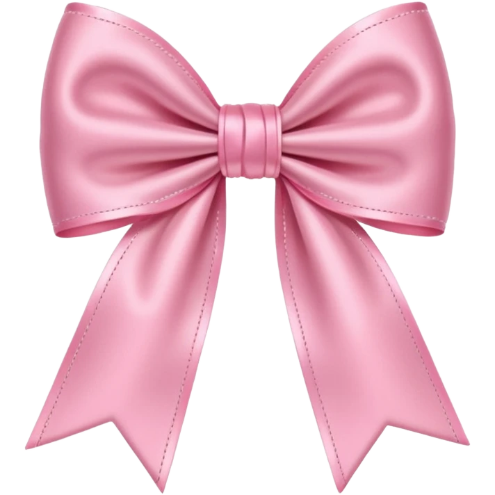 Moño rosa coquettee emoji