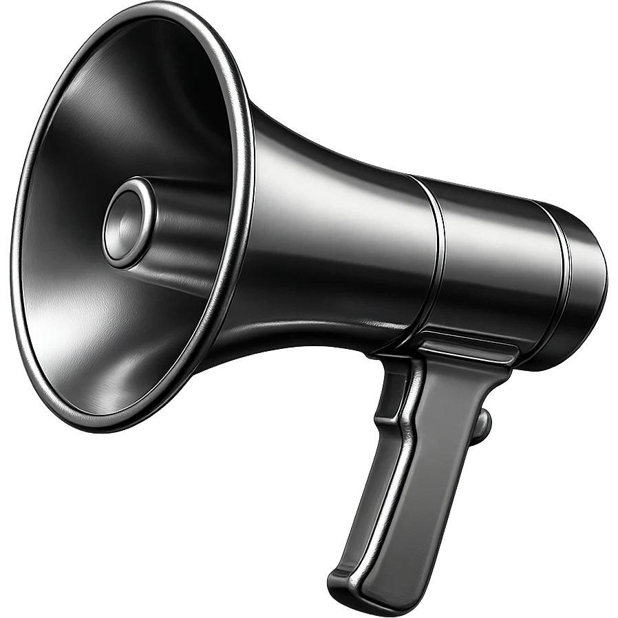 megaphone emoji