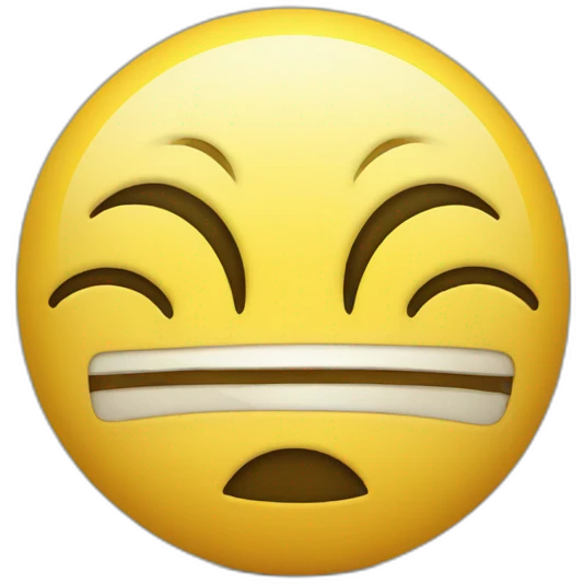 smiley jaune triste qui a des larmes  emoji