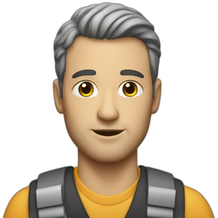 driver white man emoji