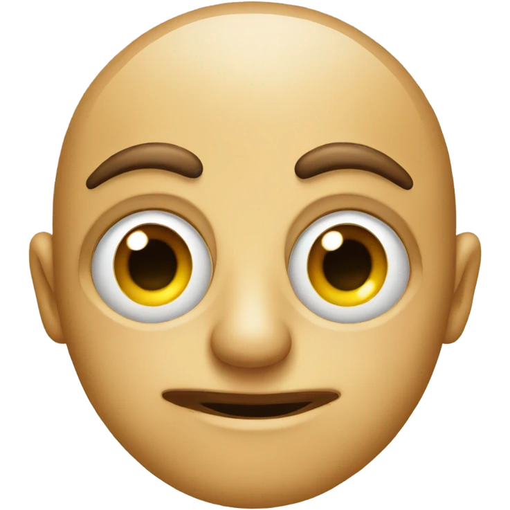 face with one eye going left and one eye going right  emoji